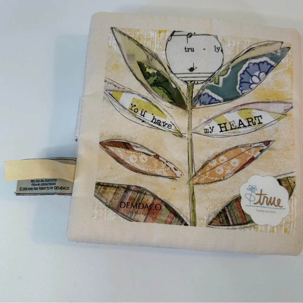 True by Kelly Rae Roberts for Demdaco‎ Art Cloth Book I Love You Baby Kids